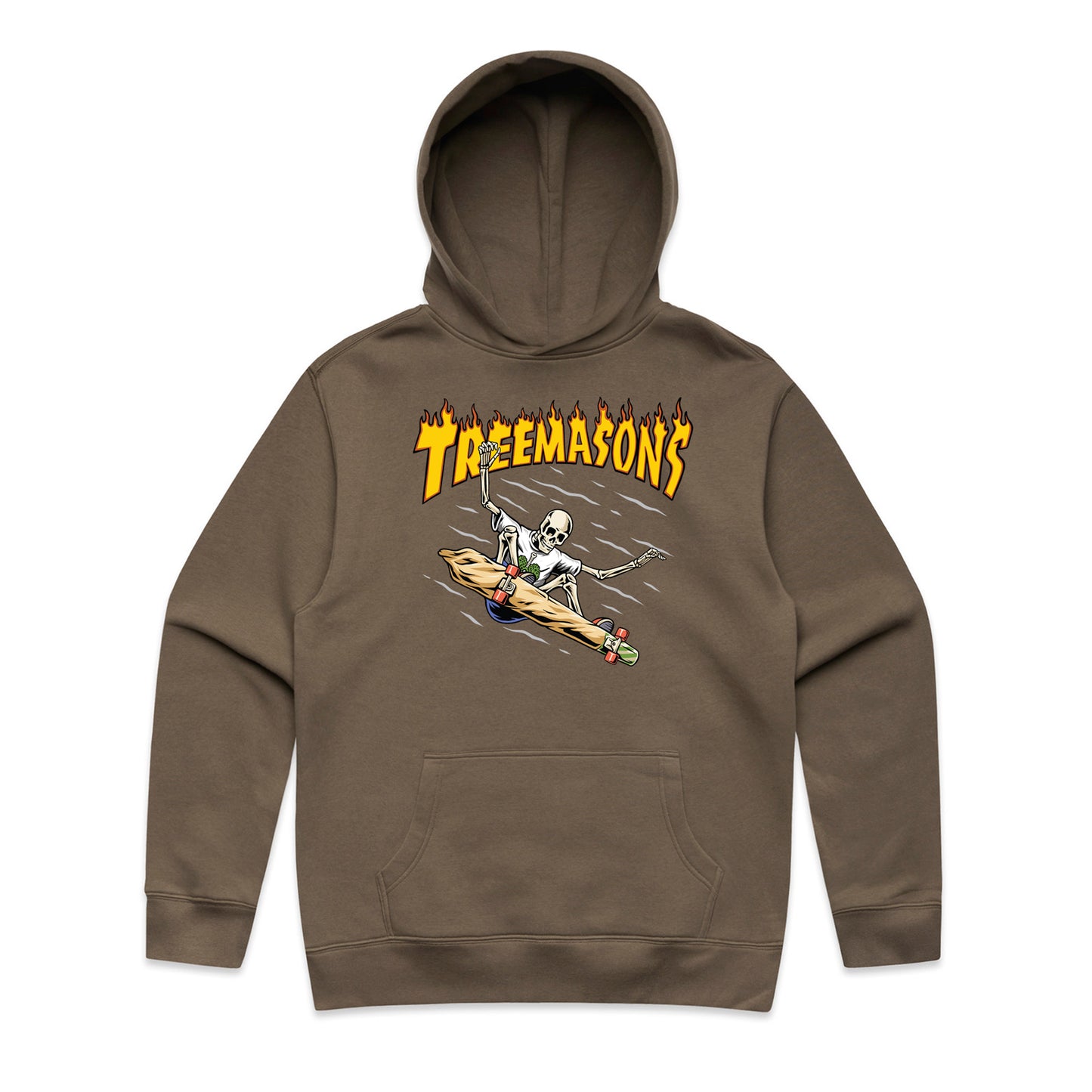 Skate Hoodie Brown