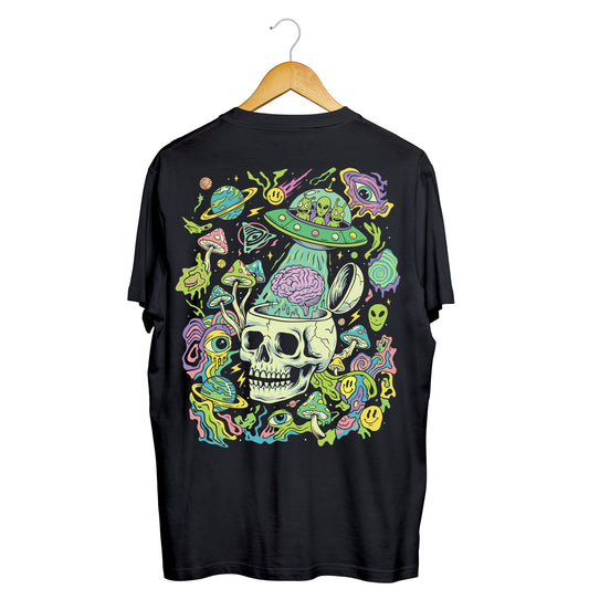 Space Brained t-shirt black