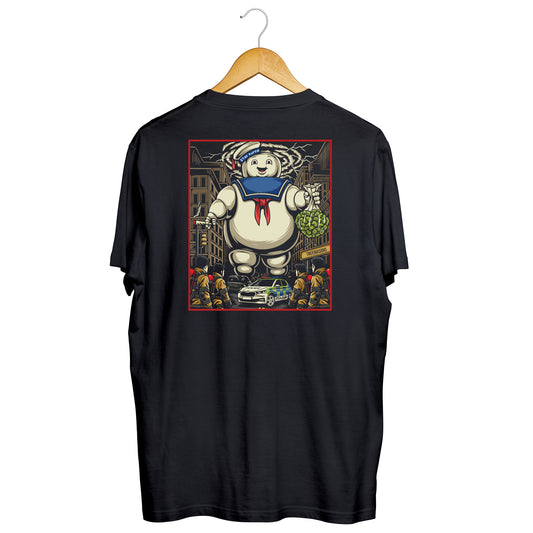Stay Puffin t-shirt black