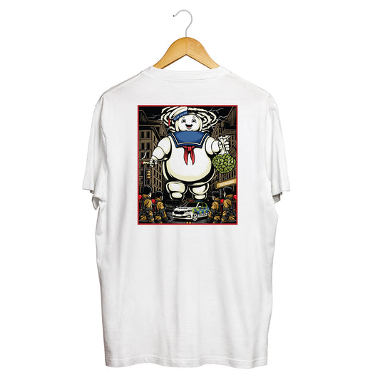 Stay Puffin t-shirt white