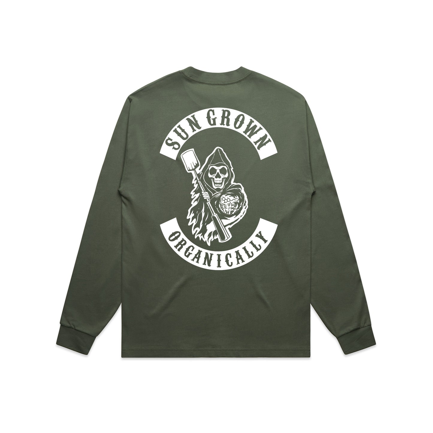 Sun Grown Oversized Long Sleeve (cypress green)