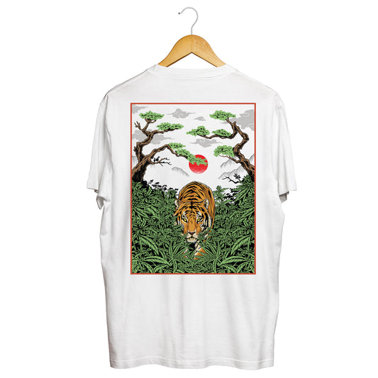 Tiger t-shirt white