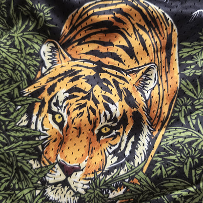 Tiger mesh shorts
