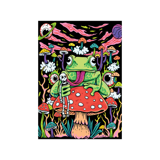 The Toad A3 art print