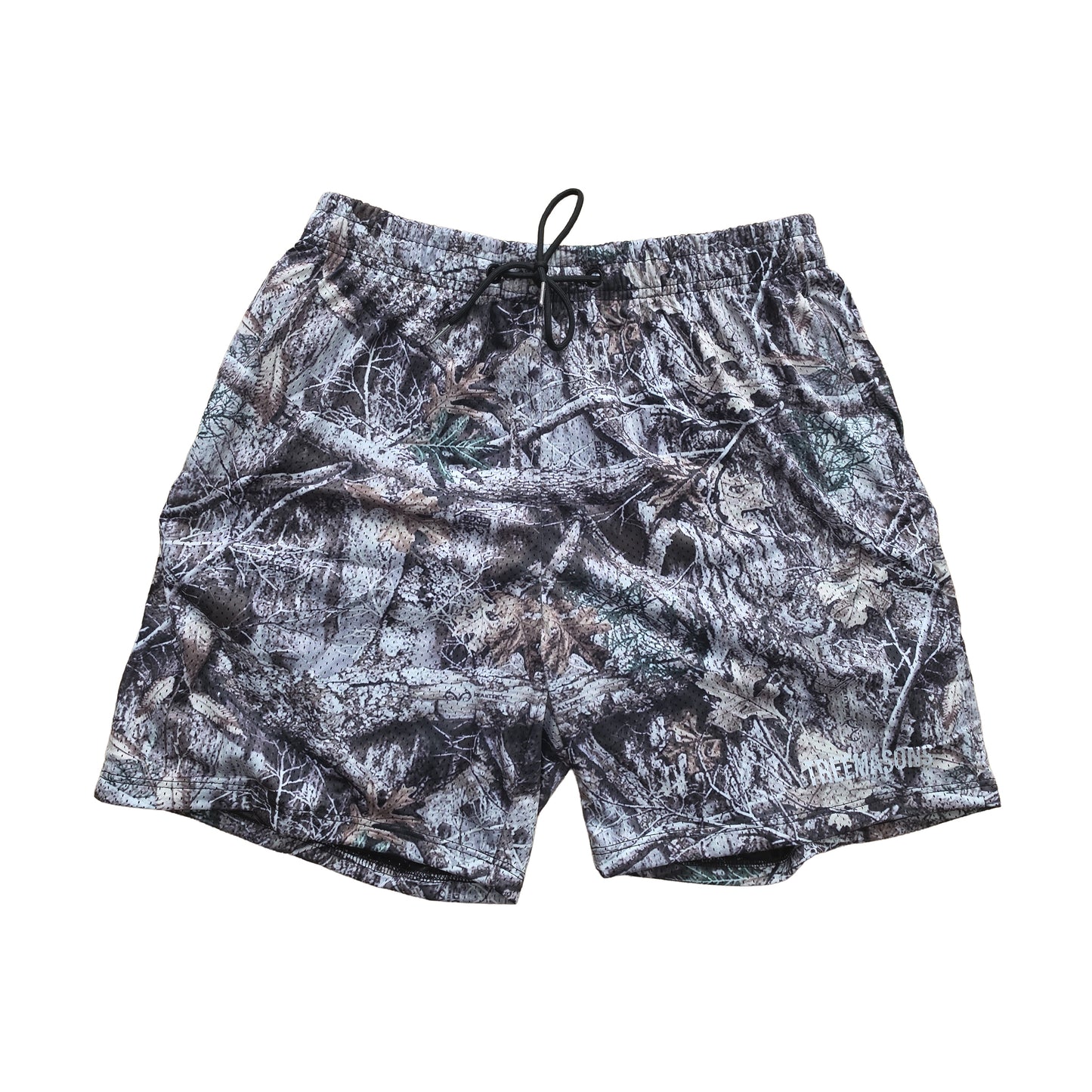 Tree camo mesh shorts