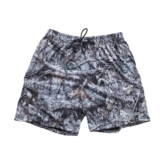 Tree camo mesh shorts