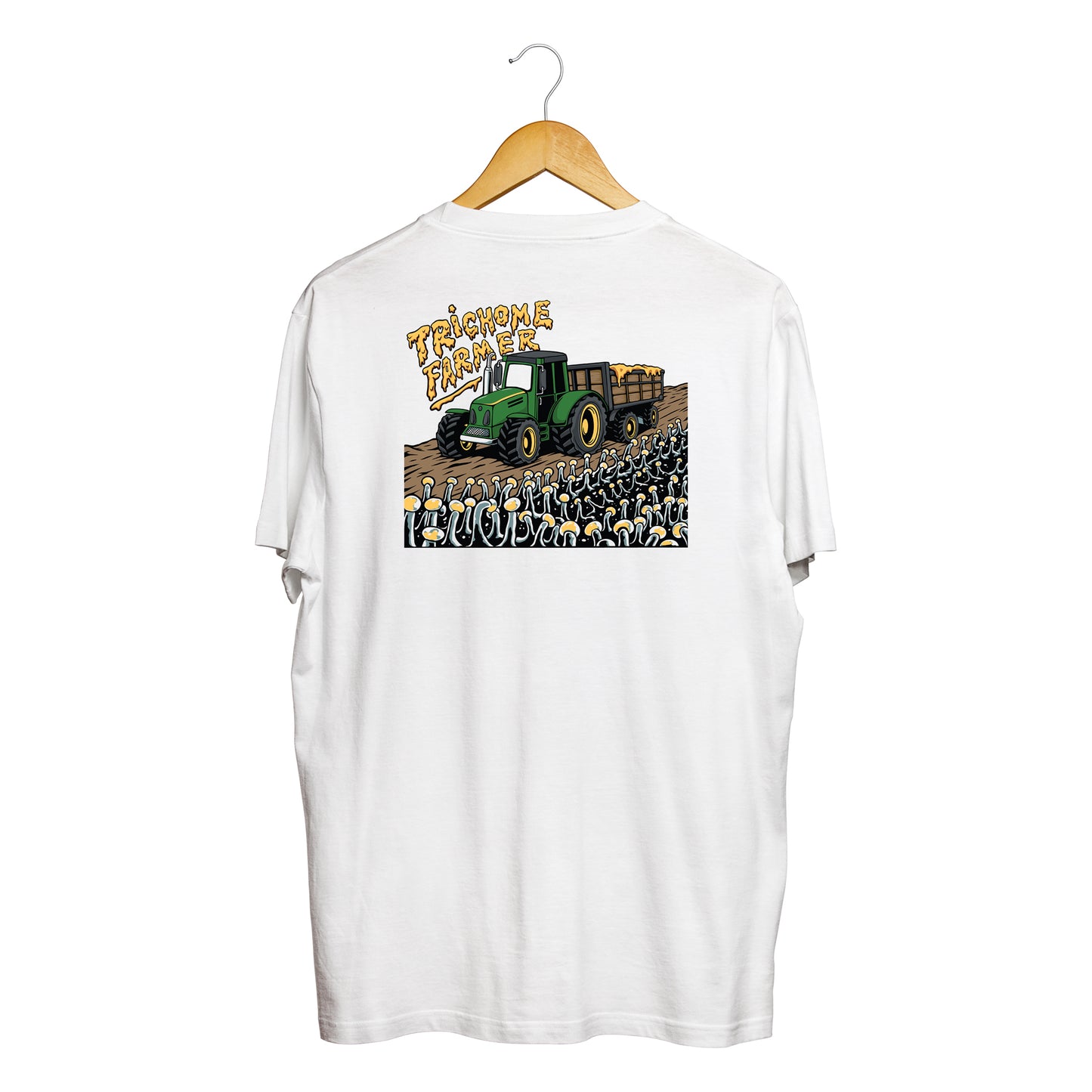 Trichome Farmer t-shirt white