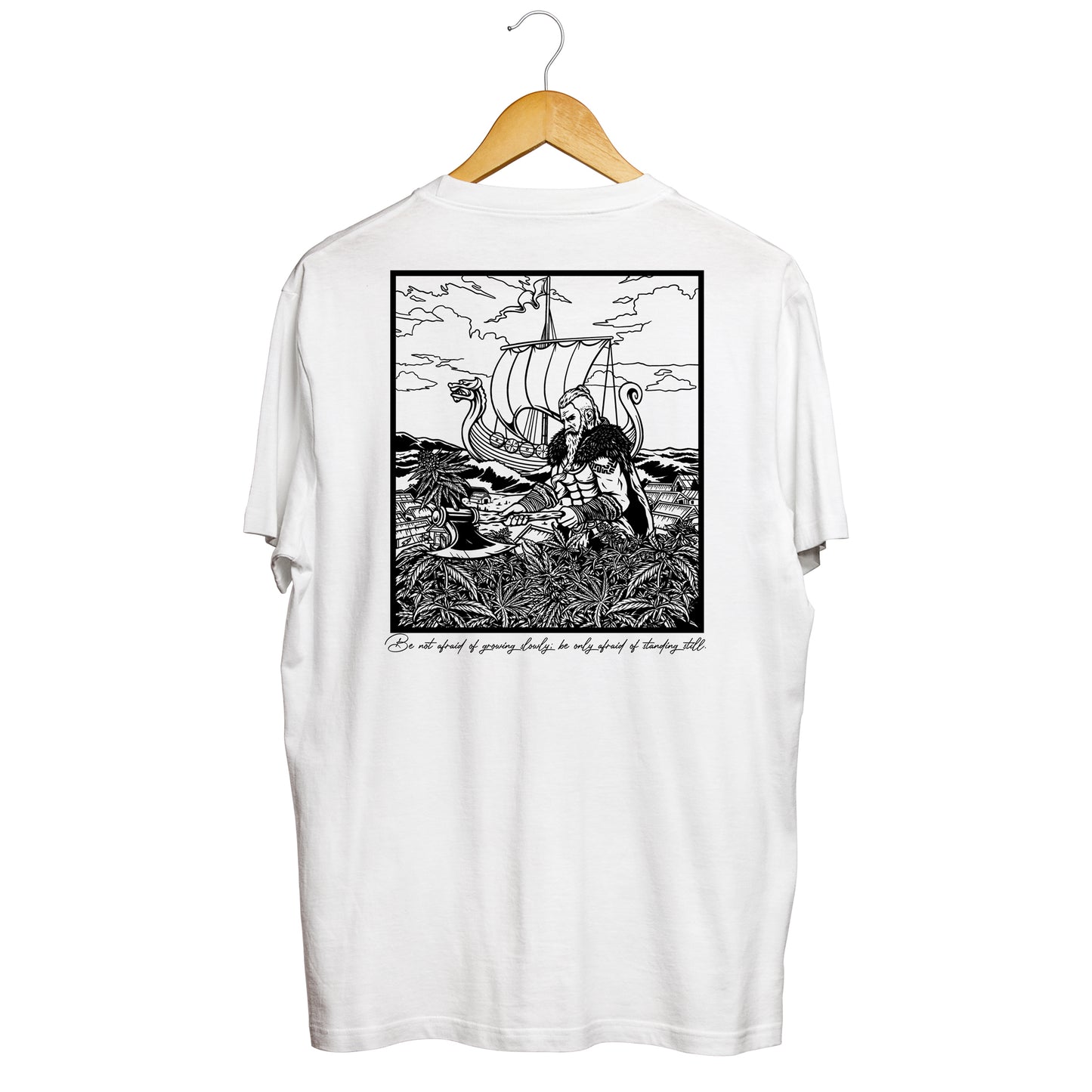 Viking Axe t-shirt white