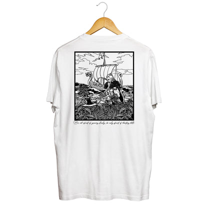 Viking Axe t-shirt white